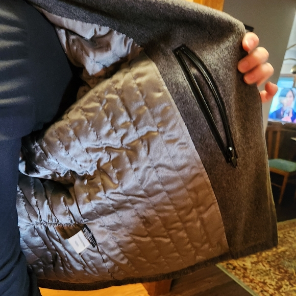 Harley-Davidson Women's Peacoat Dress Wool Jacket - Picture 5 of 6